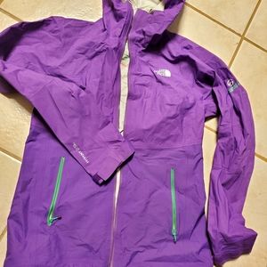 The North face rain coat